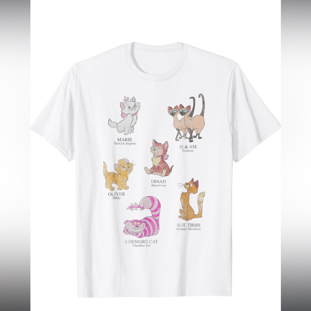 Disney Cats T-shirt